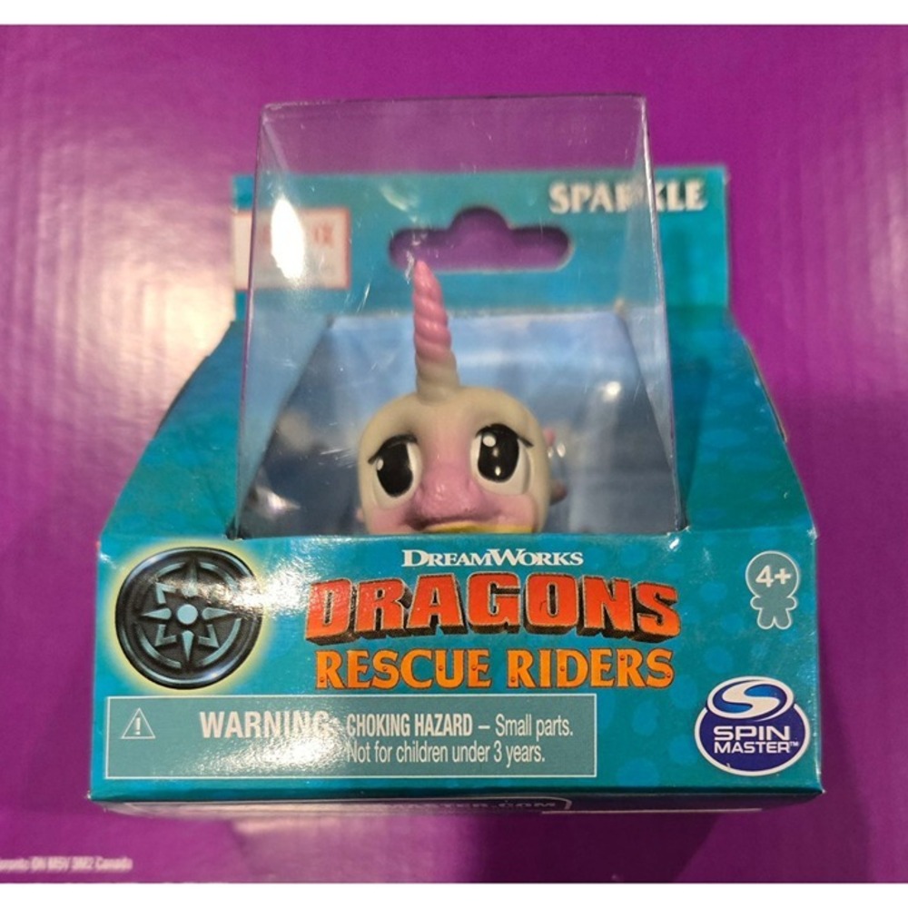 DreamWorks Dragons Rescue Riders: Sparkle, Rare‎ New In Box Spin Master